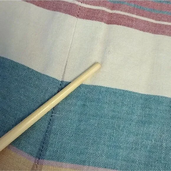 VTG 80s Colorful Plaid Ultra High Rise Cotton Mom Shorts Size 12 *fits like Med - Picture 13 of 15